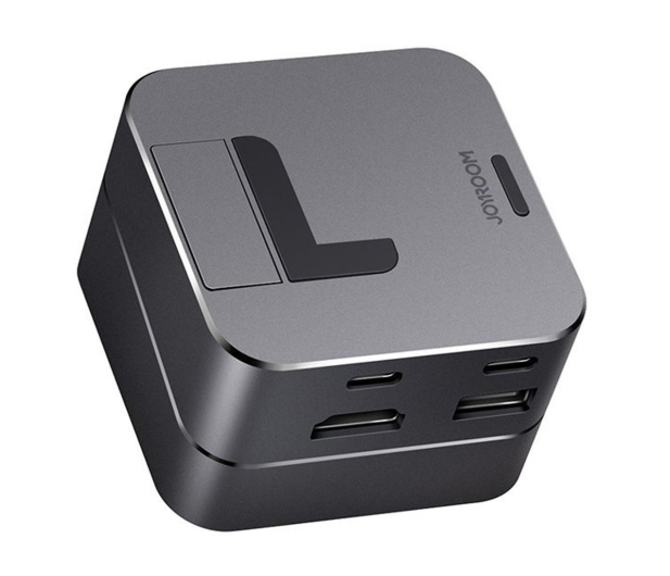 JoyRoom Hub USB-C do USB-A RJ45 HDMI USB-C Thunderbolt MacBook Pro 6941237148438 - 1287629 - zdjęcie